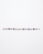 Multicolor Tulip Gemstone Bracelet