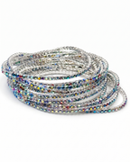 Korean Prism Multi Strand Crystal Bracelet