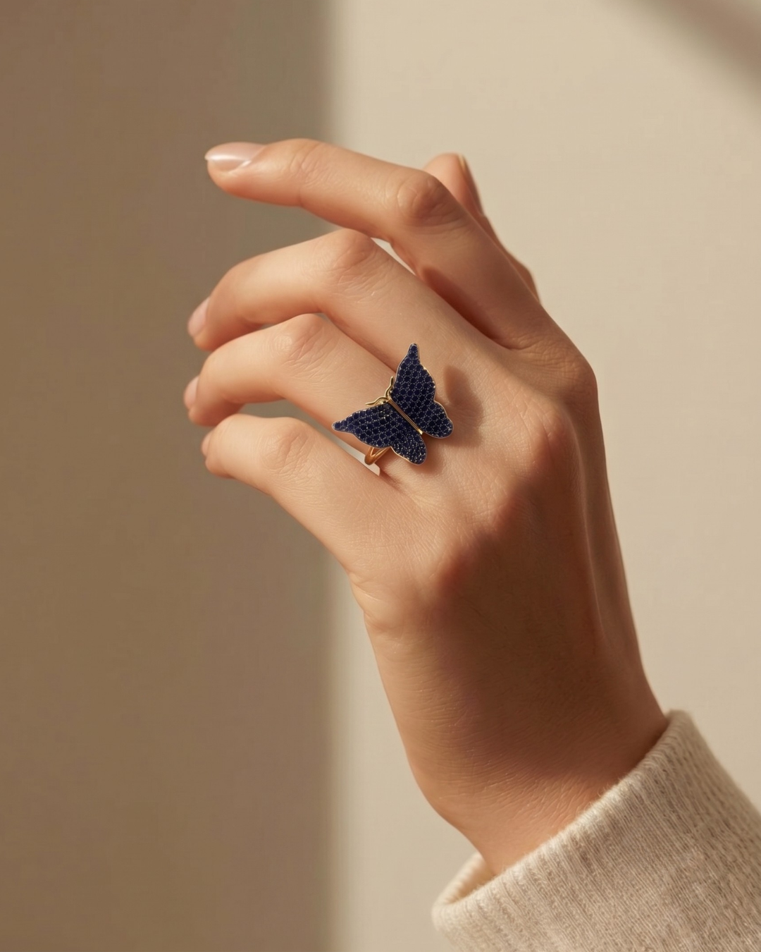 Butterfly Statement Ring