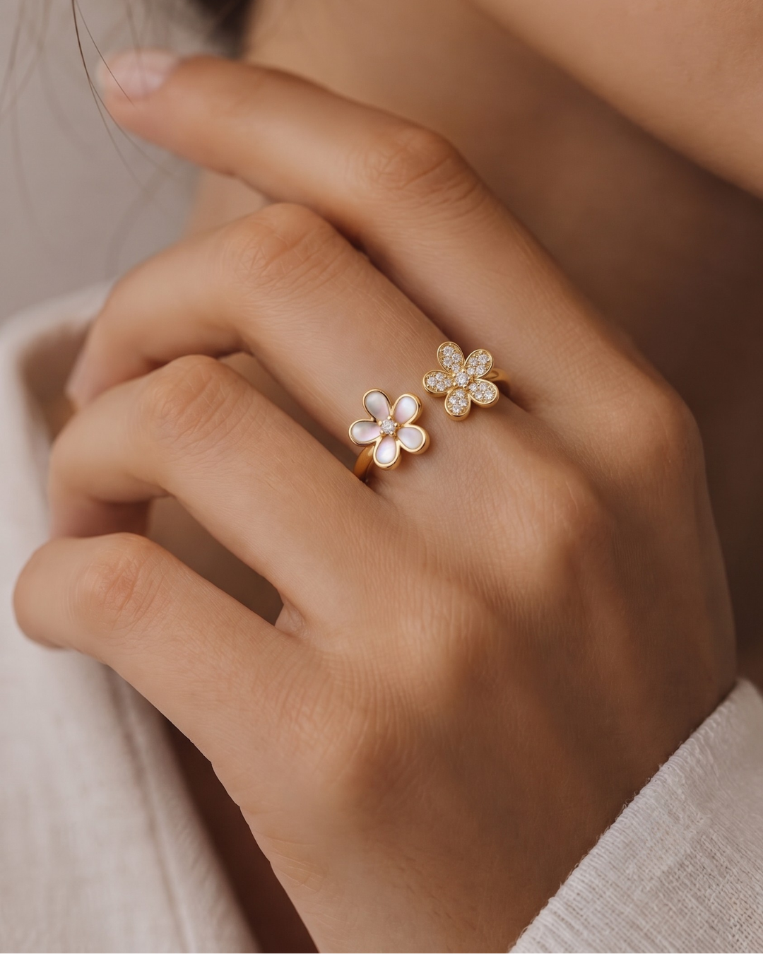 Blossom Duo Ring