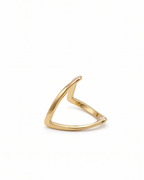 Sculptural Peak Ring
