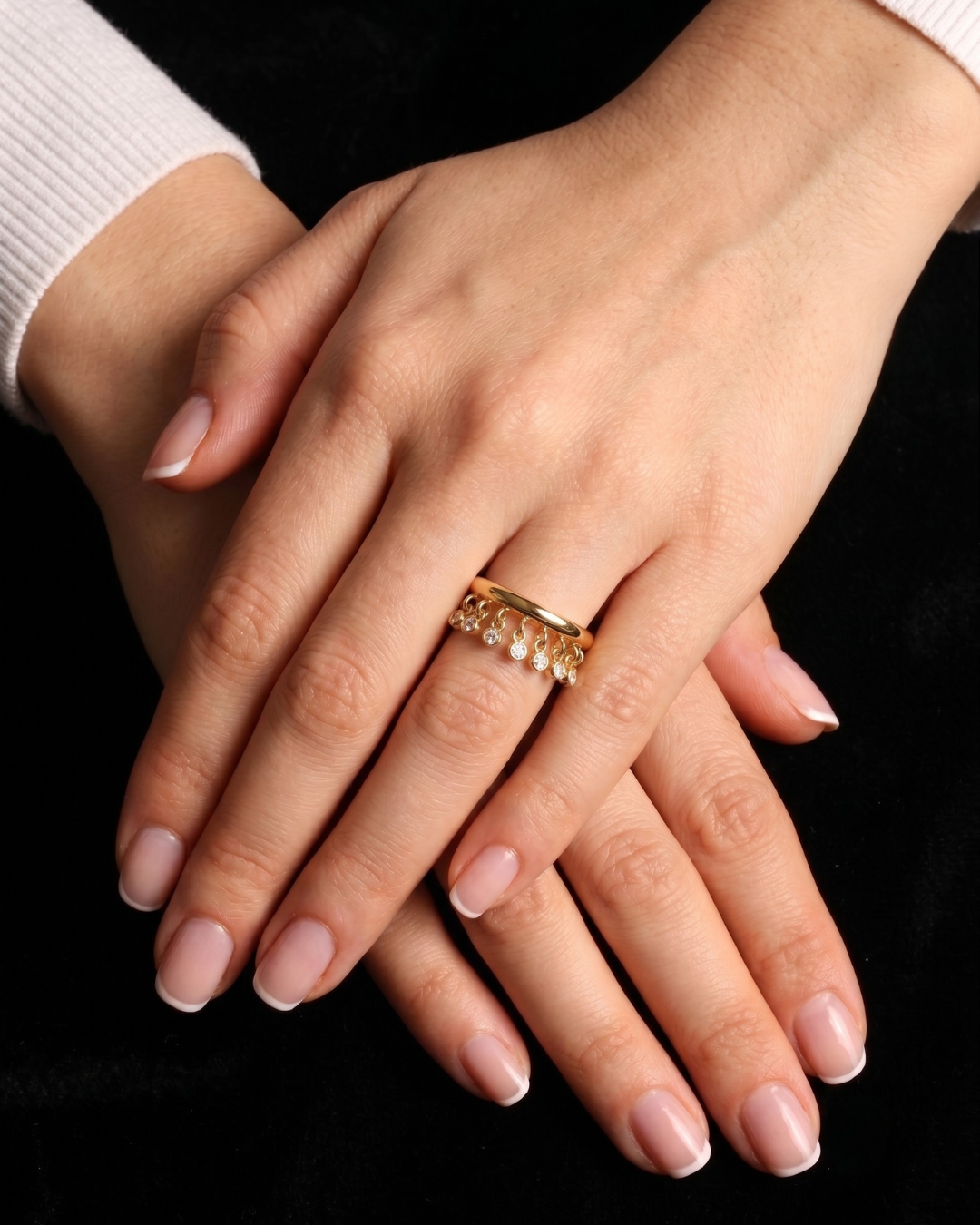 Fringe Dangle Ring