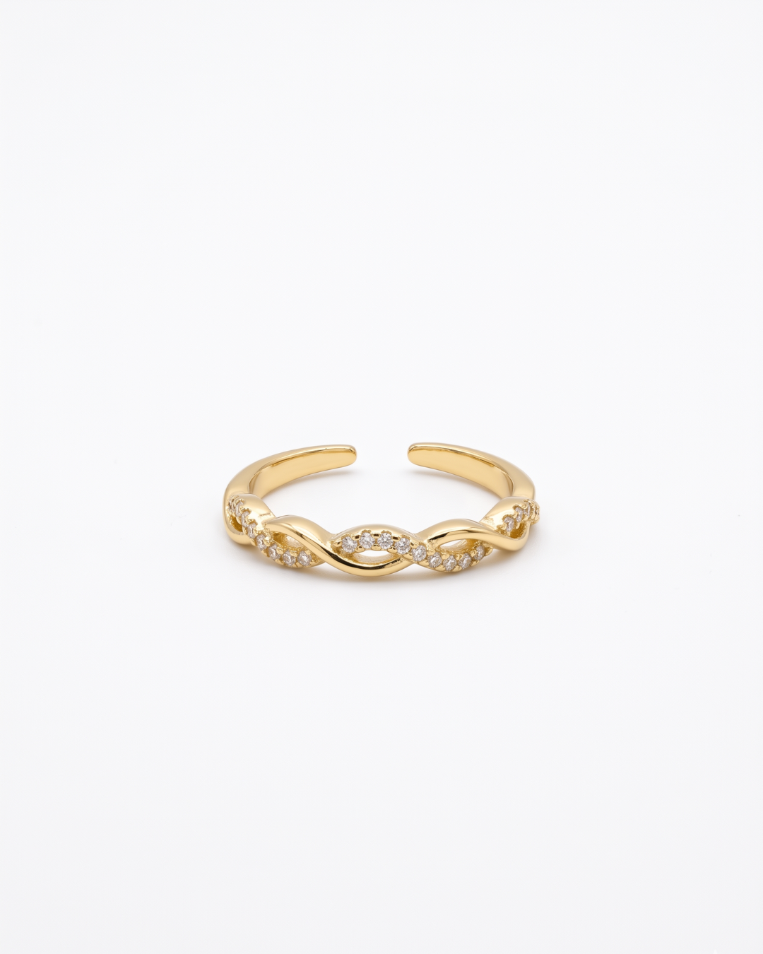 Infinity Twist Ring