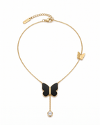 Butterfly Drop Necklace
