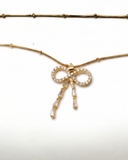 Belle Bow Pendant