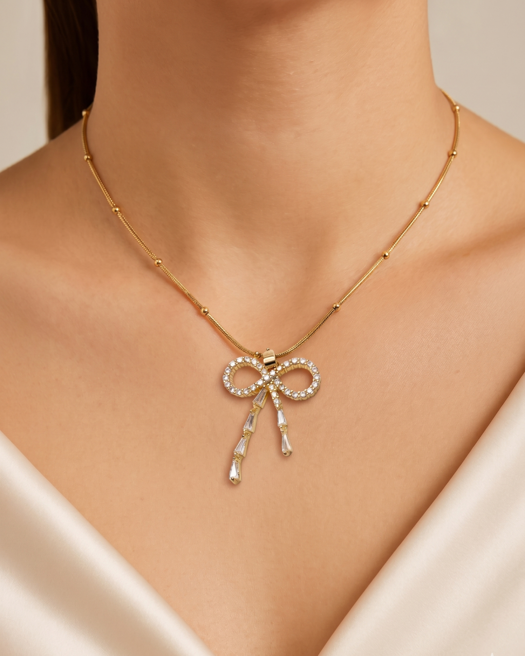 Belle Bow Pendant