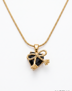 Heart Bow Pendant