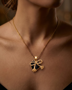 Heart Bow Pendant