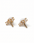 Dragonfly Crystal Earrings