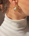 Pearl Hoops