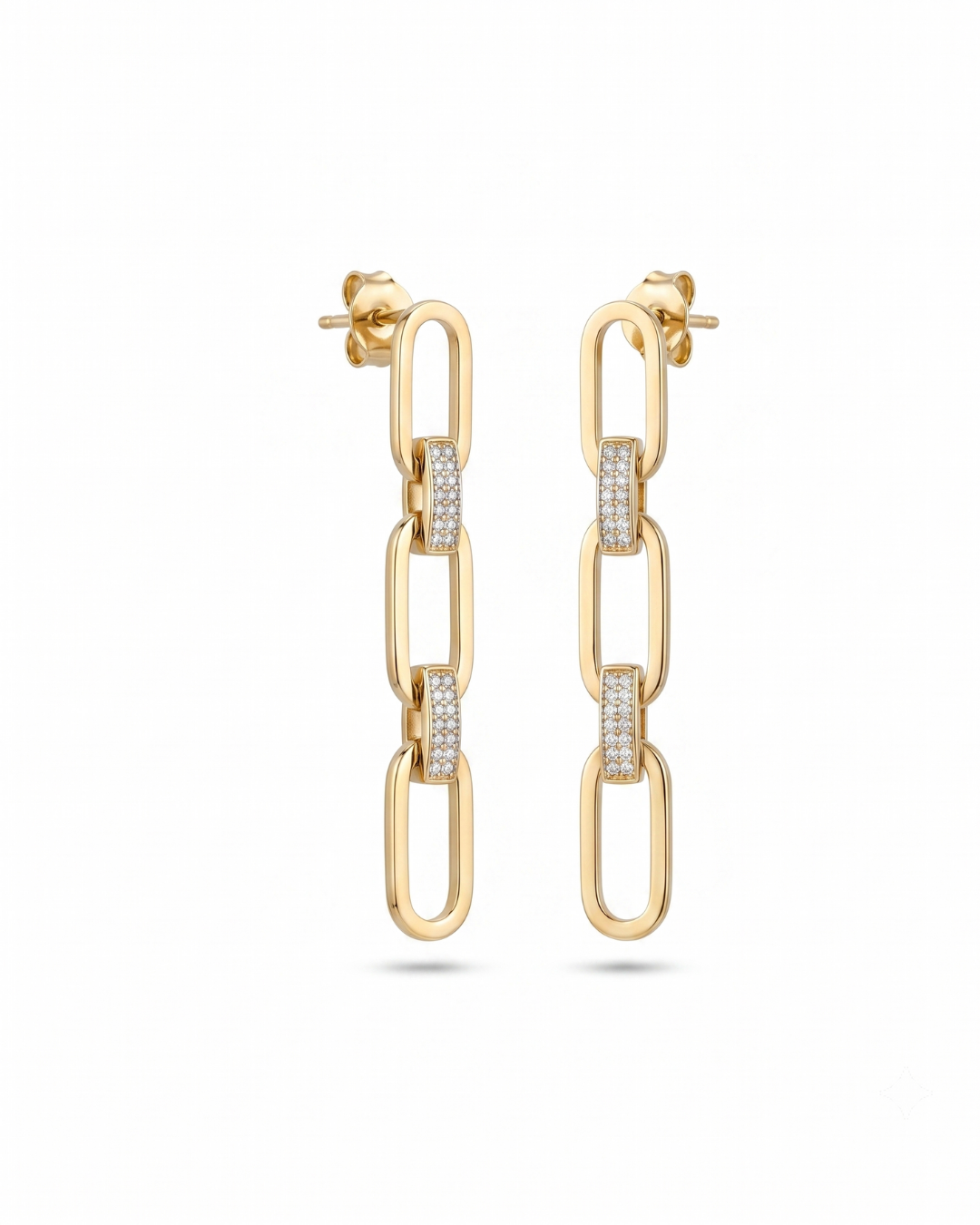 Link Drop Earrings