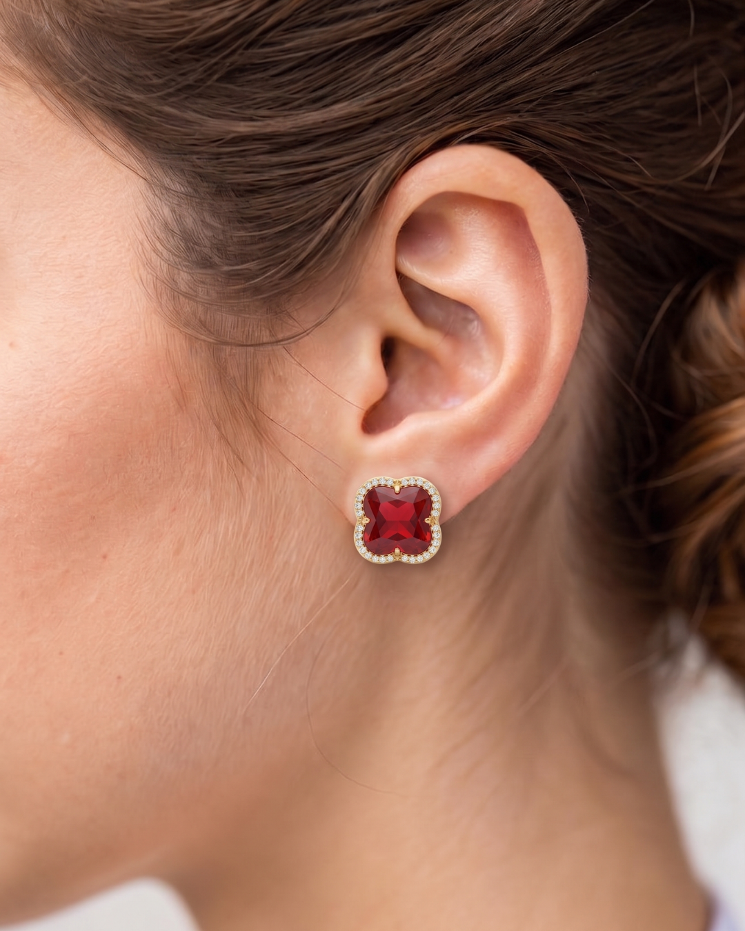 Clover Stud Earrings