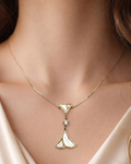 Lumina Mother of Pearl Drop Pendant Necklace