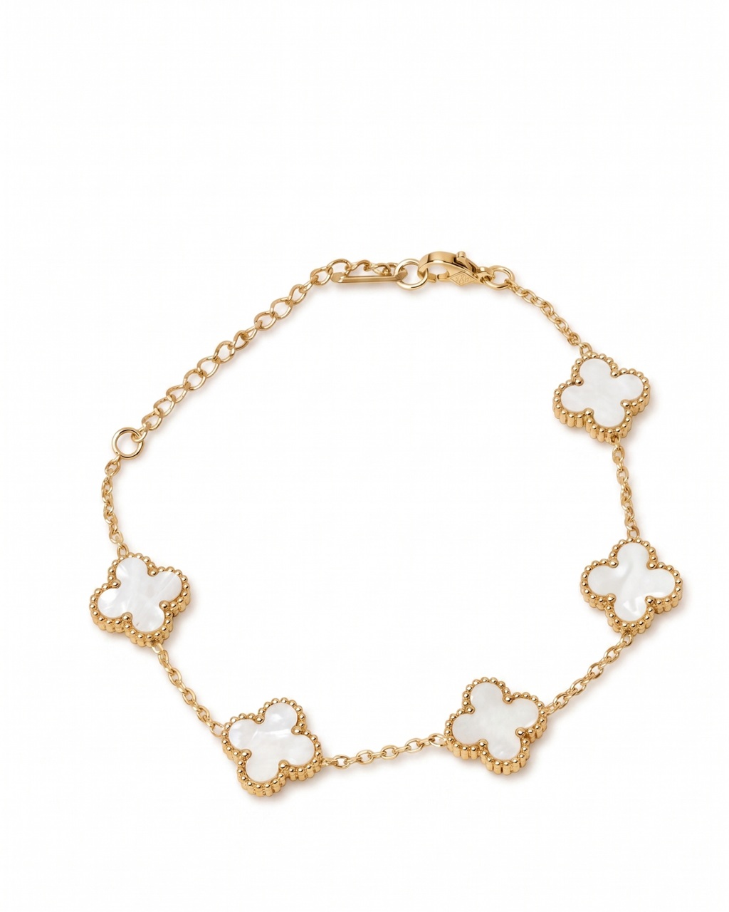 Clover Pearl Bracelet