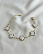 Clover Pearl Bracelet