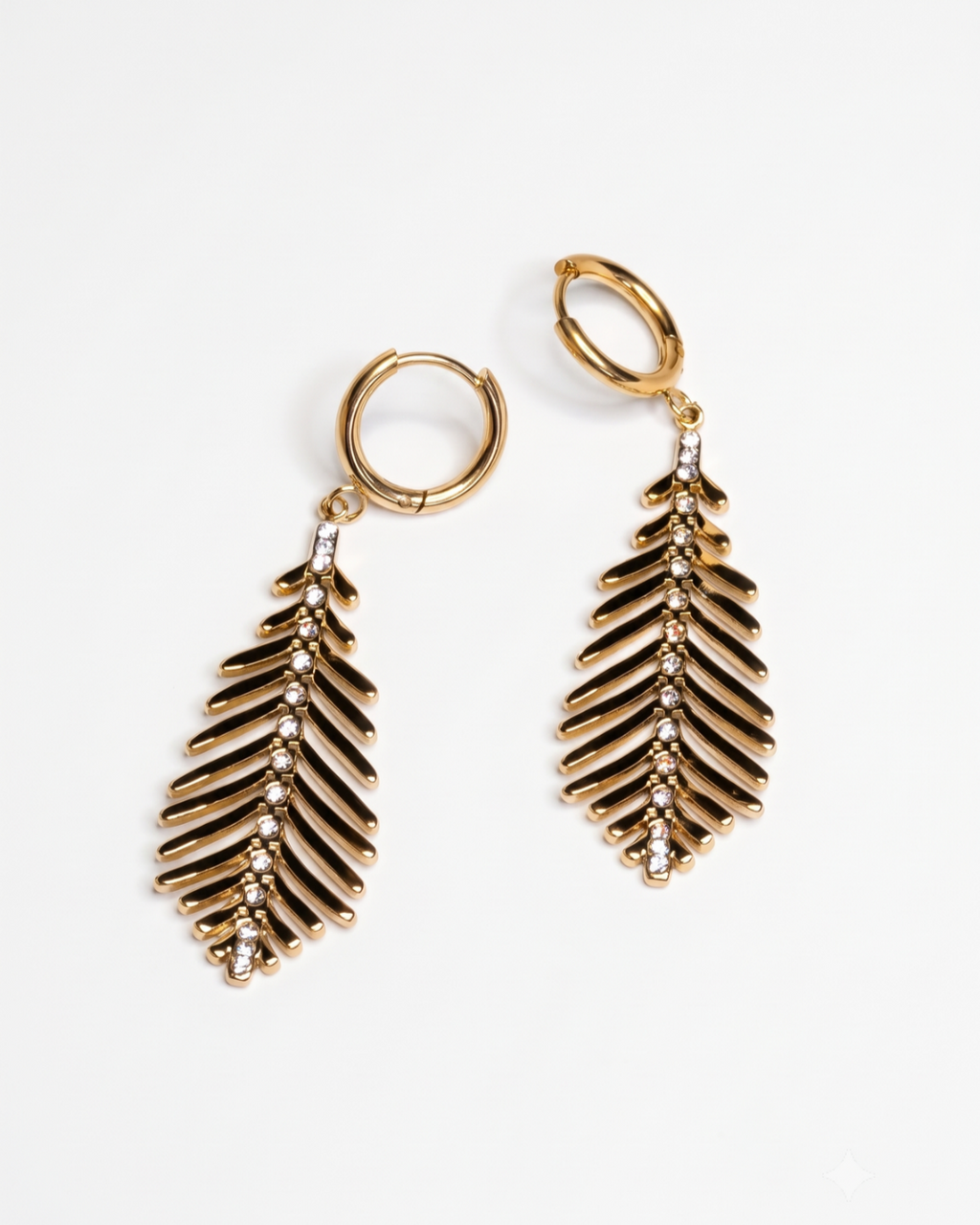 Palm Drop Earrings