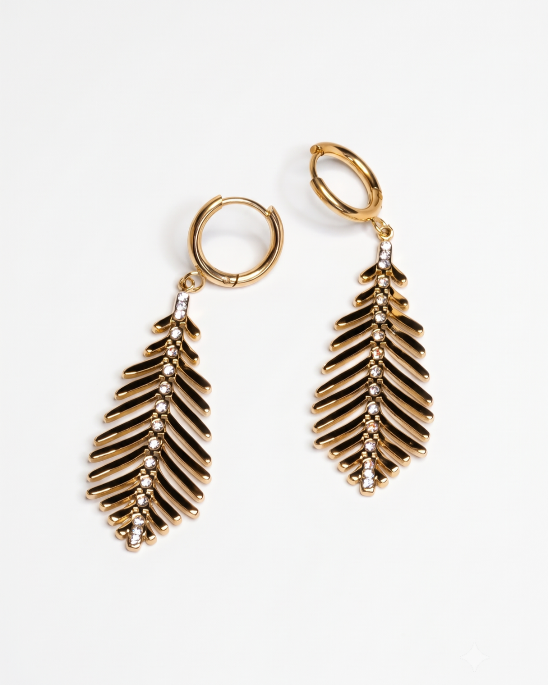 Palm Drop Earrings